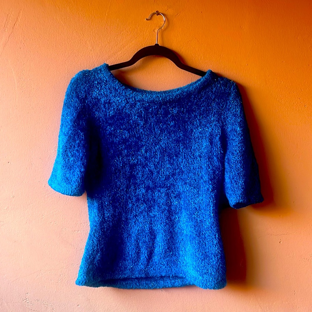 Sparkle vintage sweater top
